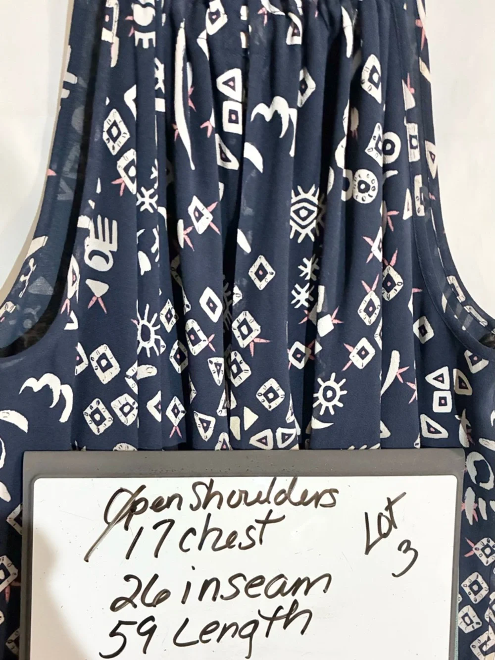 Tory Burch Ethnic Jumpsuit Sz XS Pockets Adjust Straps 1Pc whymsy Fairycore